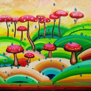 Mushroom forest